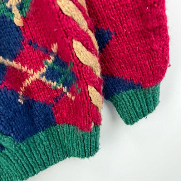 Vintage Badge Handknit Sweater 6 - Picture 3 of 8